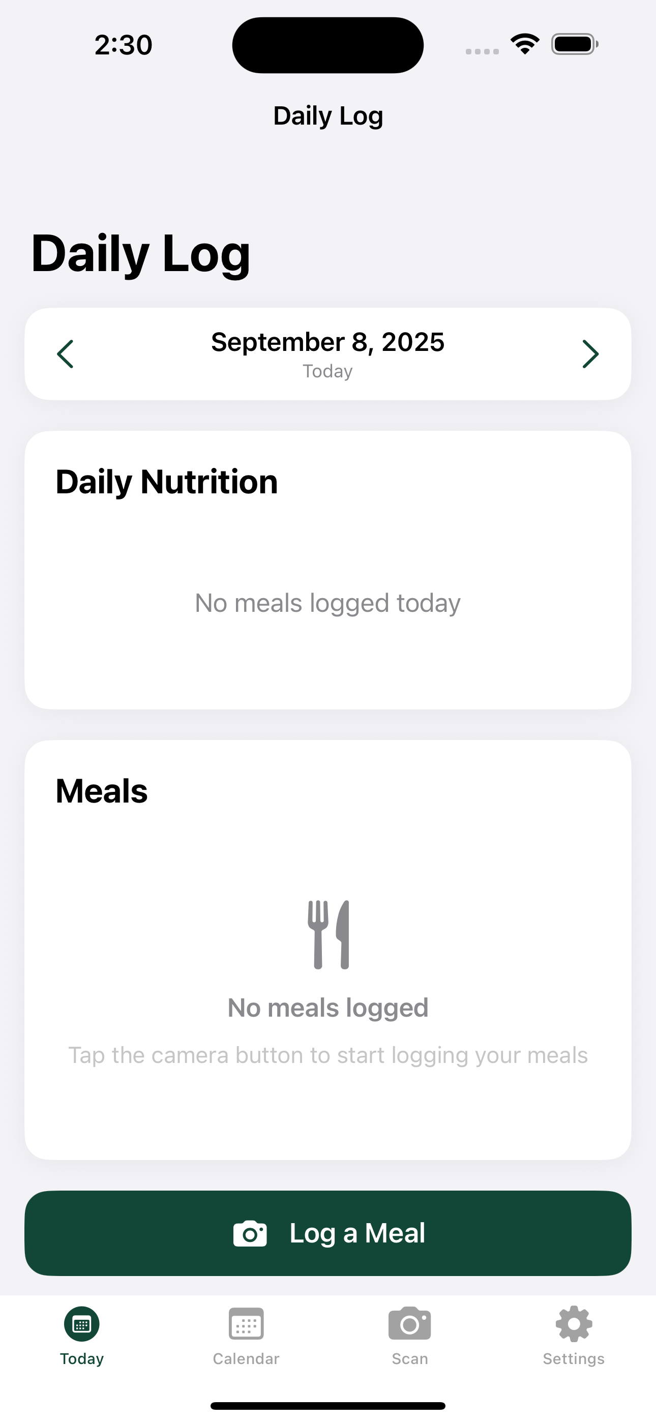 Feast app screenshot 2
